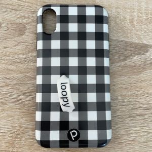 Loopy case gingham for iPhone XR.